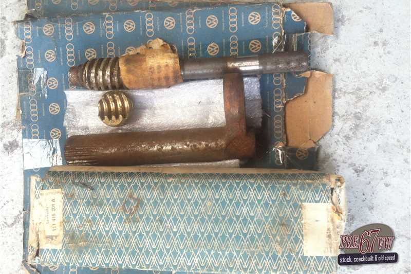 Volkswagen classifieds 1957 NOS steering box shaft/rebuild kit