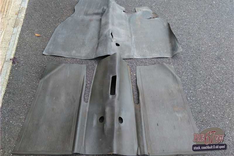 Volkswagen classifieds 1962 RHD Beetle Rubber Floor Mats 19601965