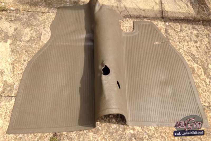 Volkswagen Beetle Rubber Floor Mats Carpet Vidalondon