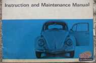 1967 Beetle Instruction Manual