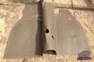 NOS RHD Olive Rubber Floor Mat for 1961-63 Beryl Green Beetles