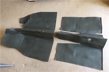 1961-65 RHD Beetle Rubber Floor Mats