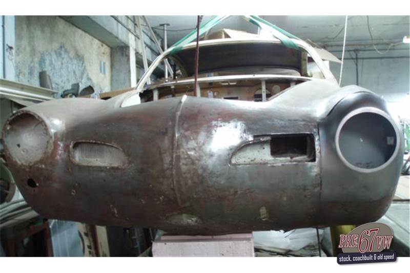 1958 - Lowlight Karmann Front Metal Section