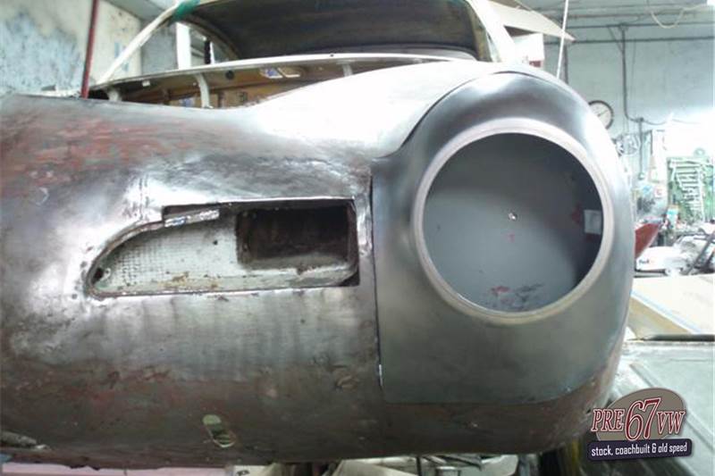 1958 - Lowlight Karmann Front Metal Section