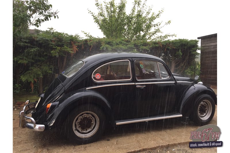 1966 - VW Beetle 1300 - with new 1600 engine, heated seats, pop-outs