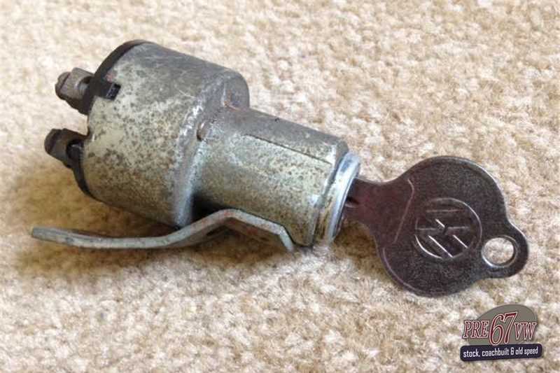 1954 - Genuine VW Oval Beetle Ignition Switch 1953-57