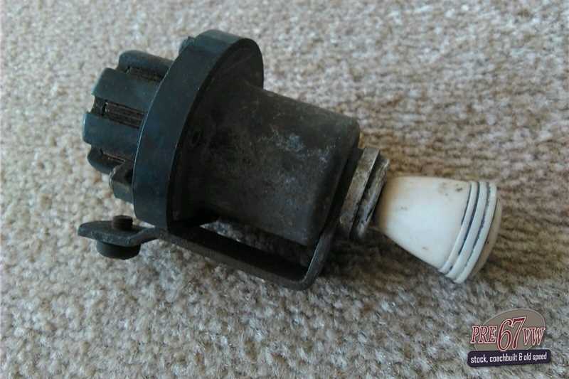1955 - Genuine VW Headlamp Switch for Oval Window Beetle