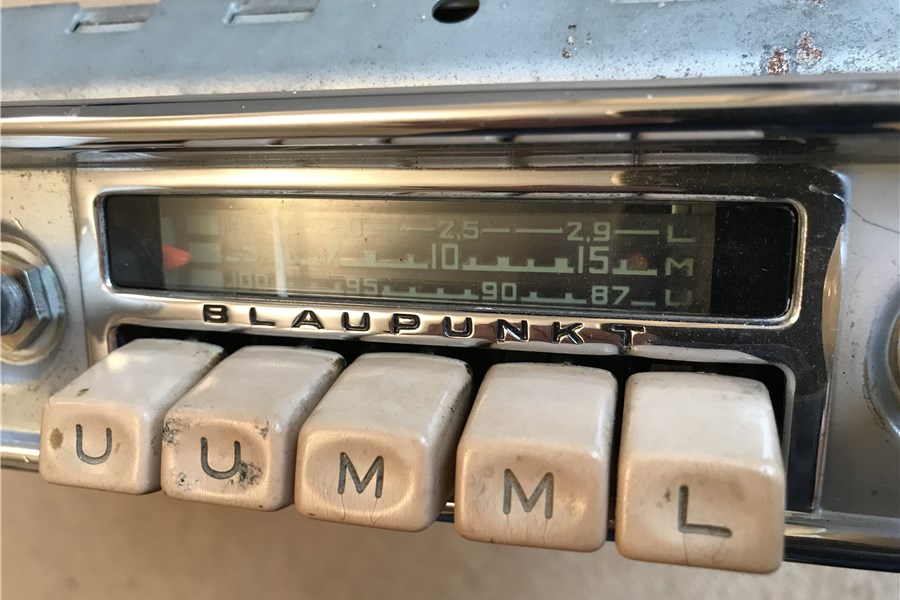 1960 - Blaupunkt Frankfurt FM Genuine VW accessory radio