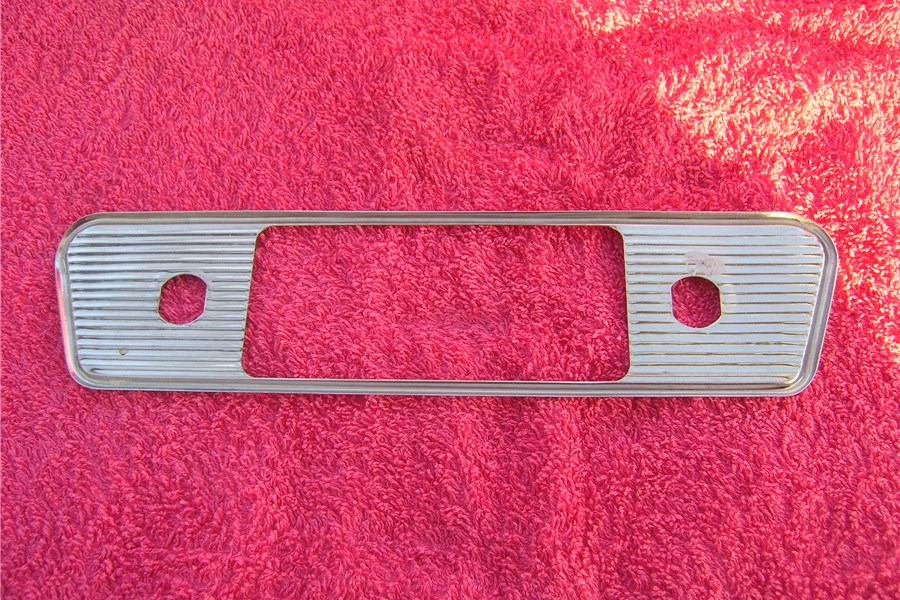 1960 - Chrome Radio Face plate