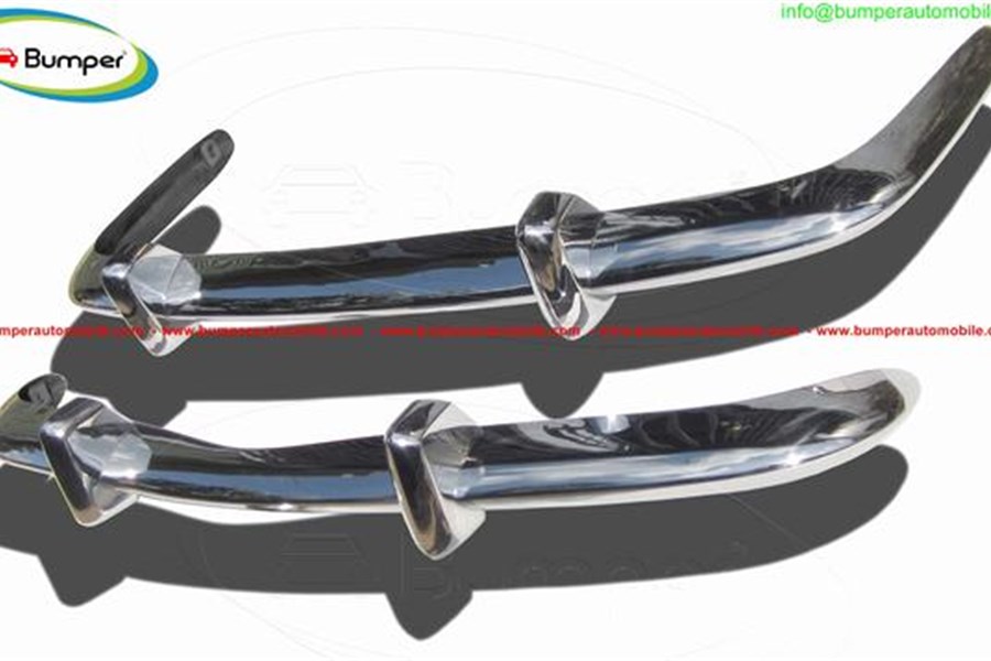 1967 - Volkswagen Karmann Ghia Euro Style Bumper (1956-1966) By Stainless Steel  - photo 1
