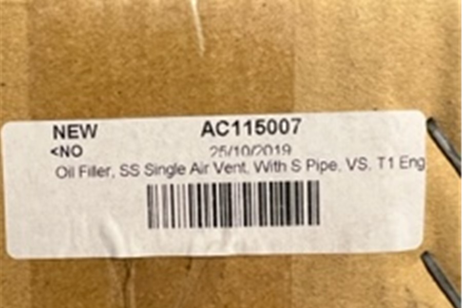 1967 - Vintage Speed Stainless Steel Oil Filler - photo 1