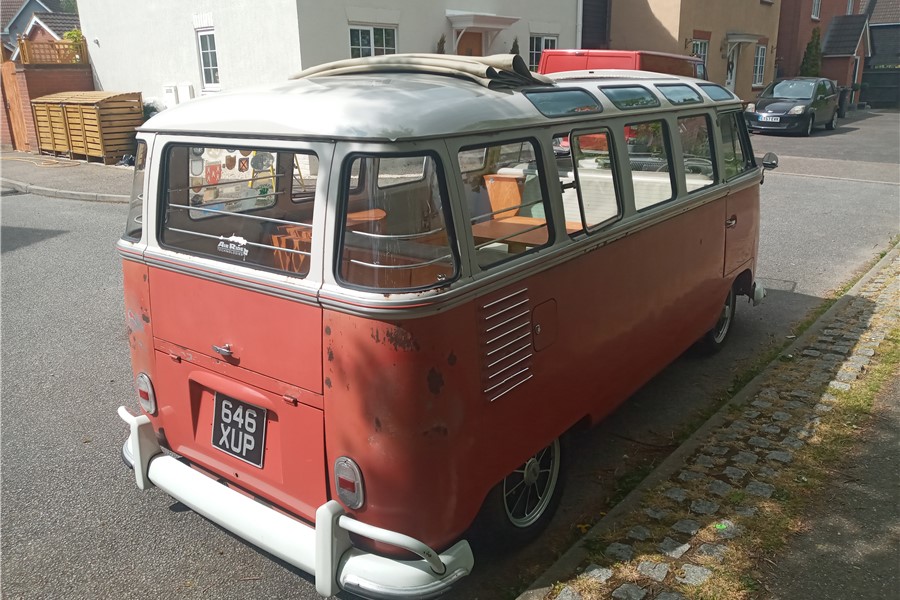 1961 - RHD 23 window Samba 