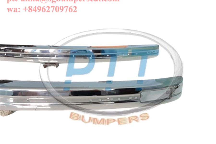 1967 - Volkswagen Beetle Stainless Steel Bumper with light hole