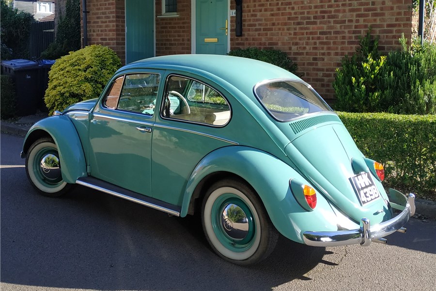 1964 -  Turkis Green  Beetle  Original UK RHD 