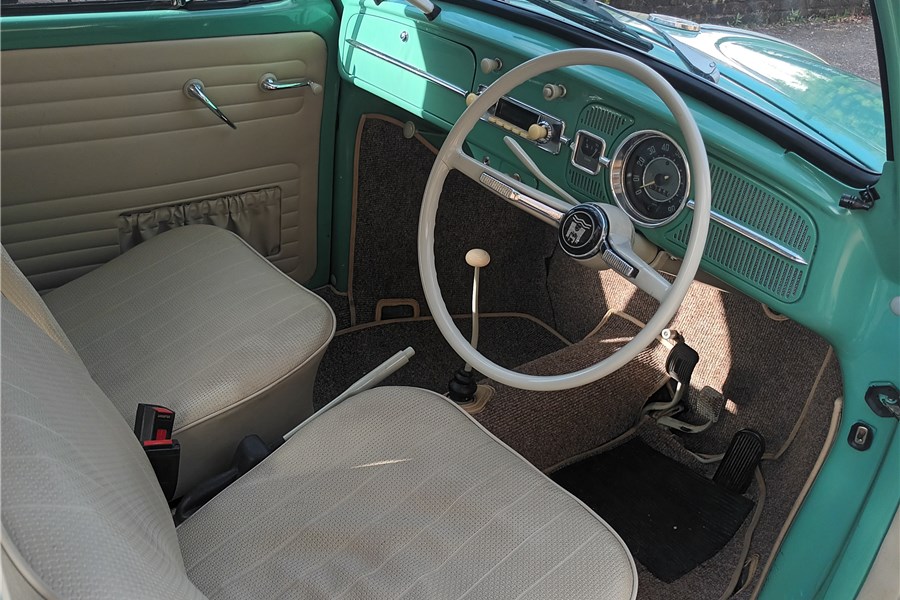 1964 -  Turkis Green  Beetle  Original UK RHD 