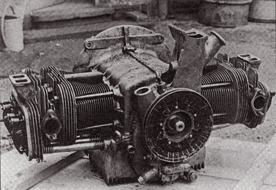 Image result for image of 1937 VW engine Franz Reimspiess designed