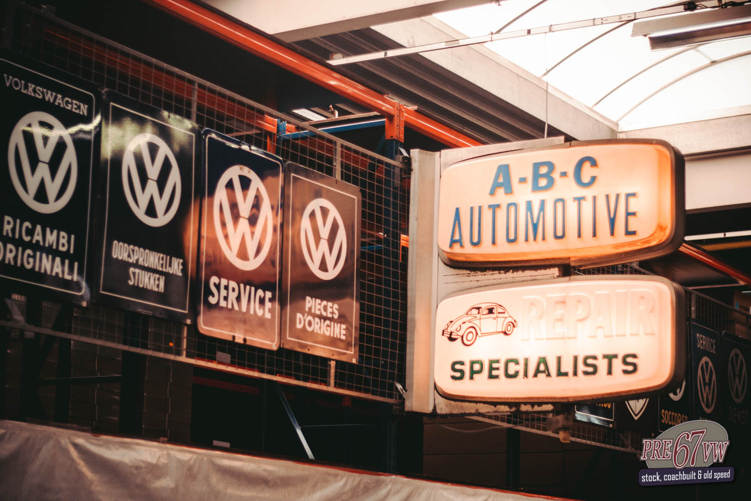 VW Signs at BBT Convoy to Bad Camberg 2019