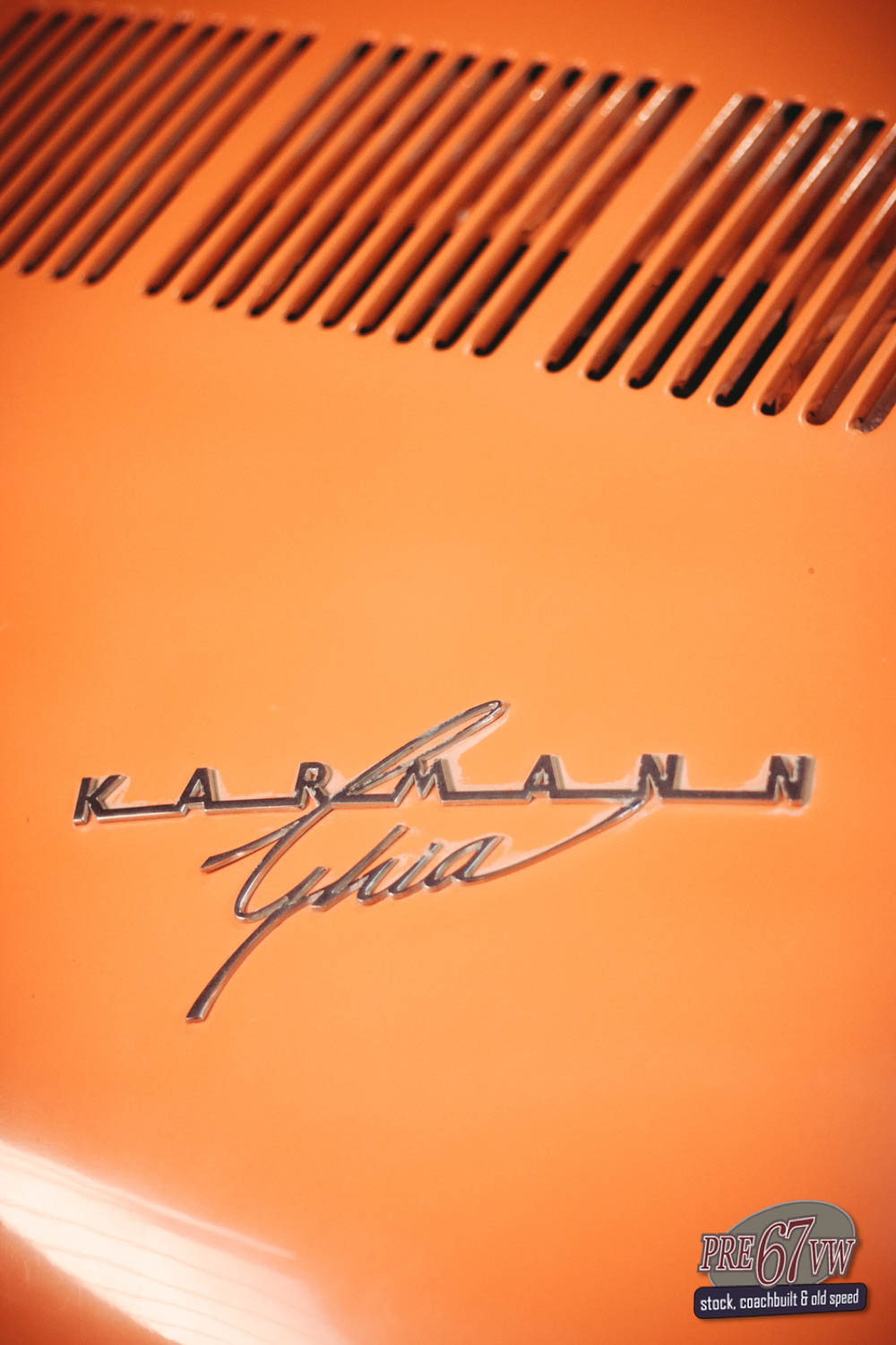 Karmann Ghia Badge at BBT Convoy to Bad Camberg 2019
