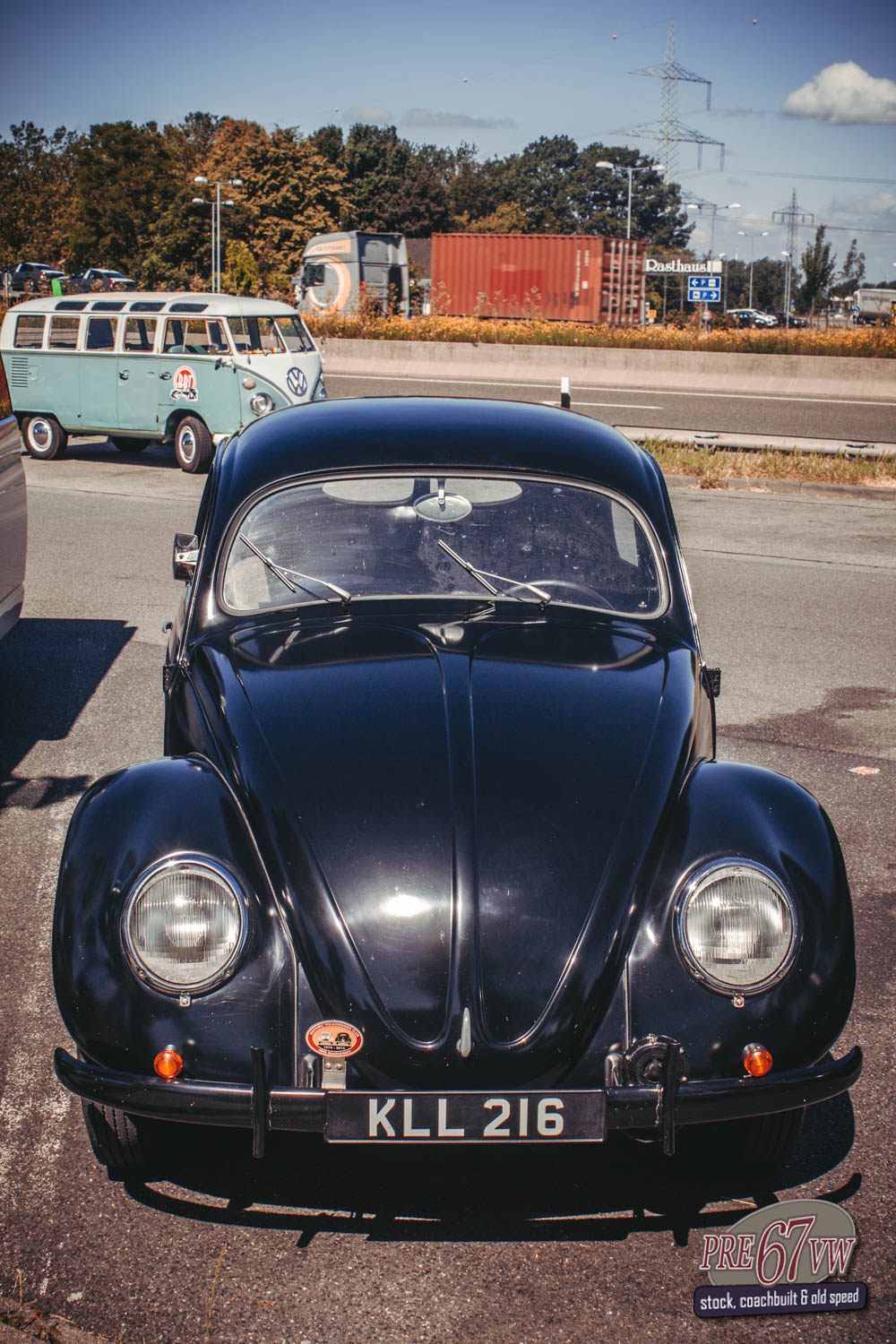 1946 Split window Beetle at BBT Convoy to Bad Camberg 2019