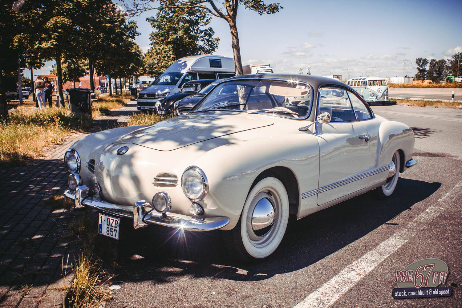 Lowlight Karmann Ghia at BBT Convoy to Bad Camberg 2019