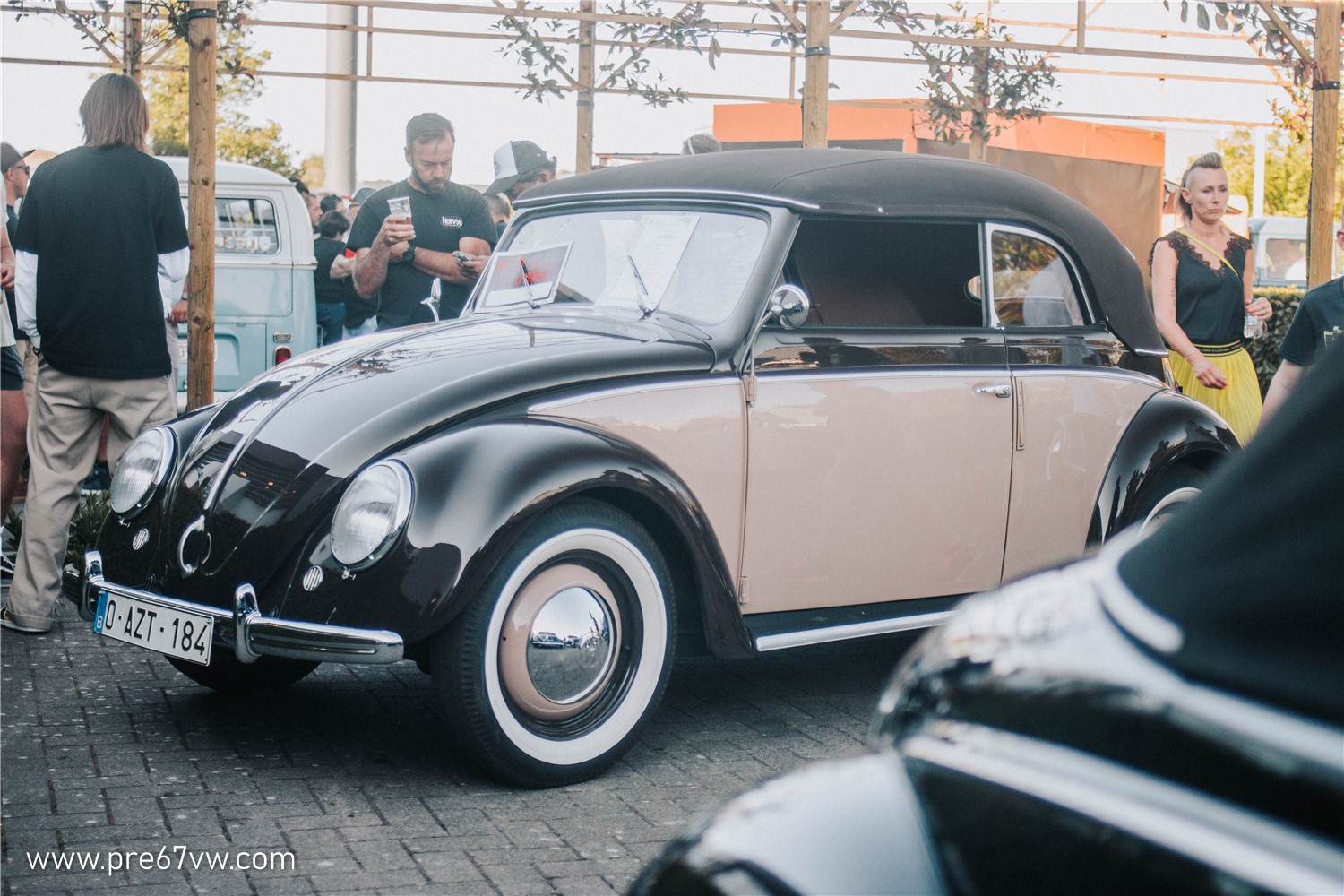 Split Karmann at BBT Convoy to Hessisch Oldendorf 2022