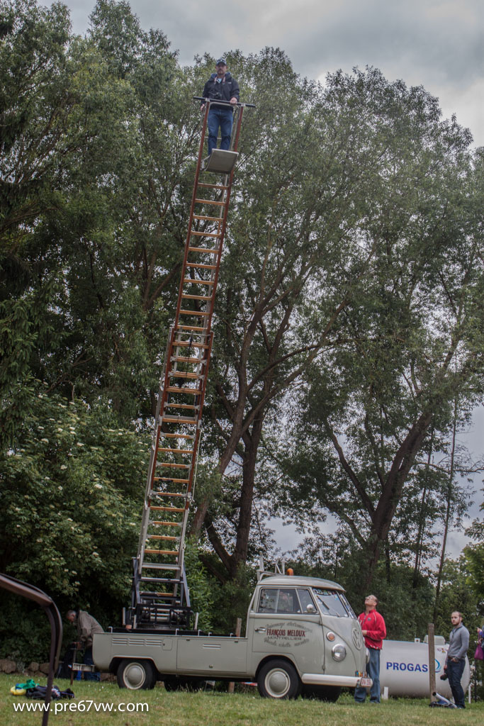 Single-Cab Ladder Truck at Bad Camberg 2015