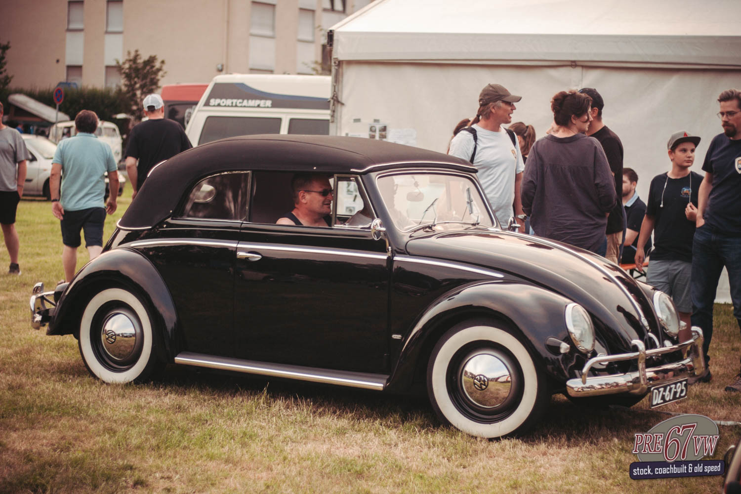 Oval Window Karmann Cabrio at Bad Camberg 2019