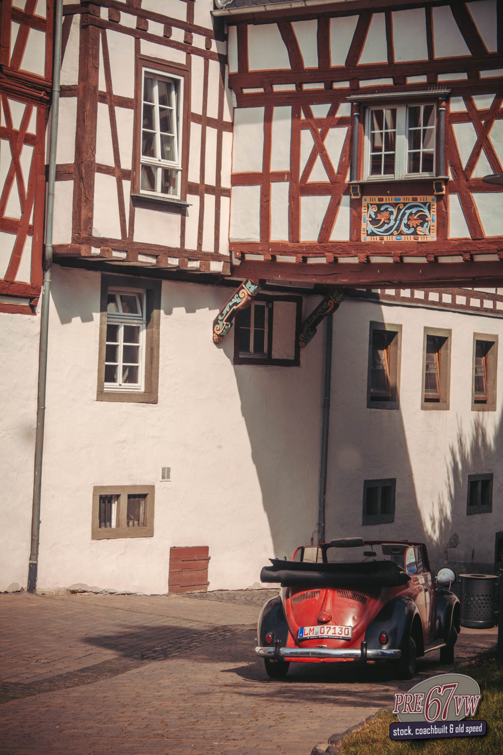 Oval Window Karmann Cabrio at Bad Camberg 2019