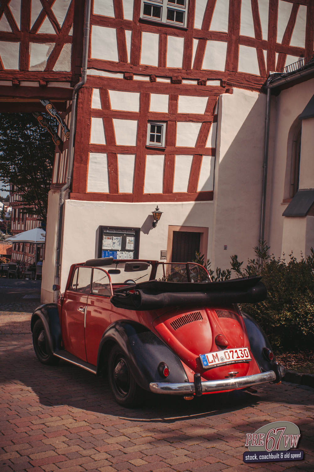 Oval Window Karmann Cabrio at Bad Camberg 2019