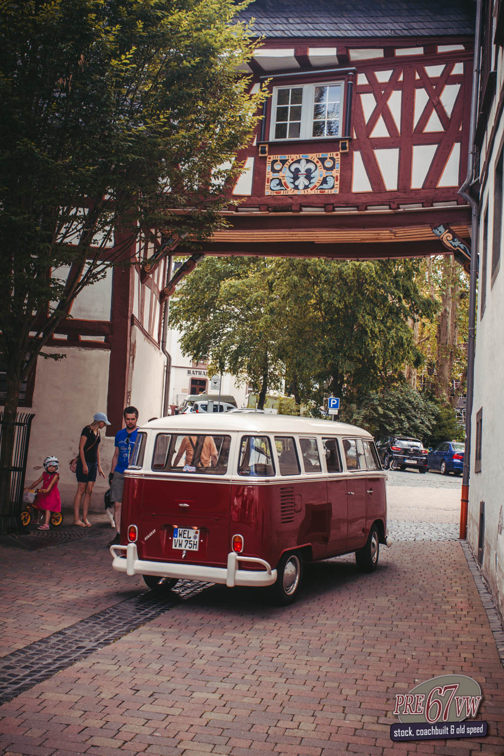 VW bus at Bad Camberg 2019