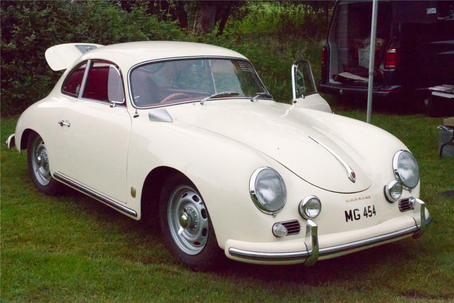 Porsche 356 at Classics at the Clubhouse - Aircooled Edition