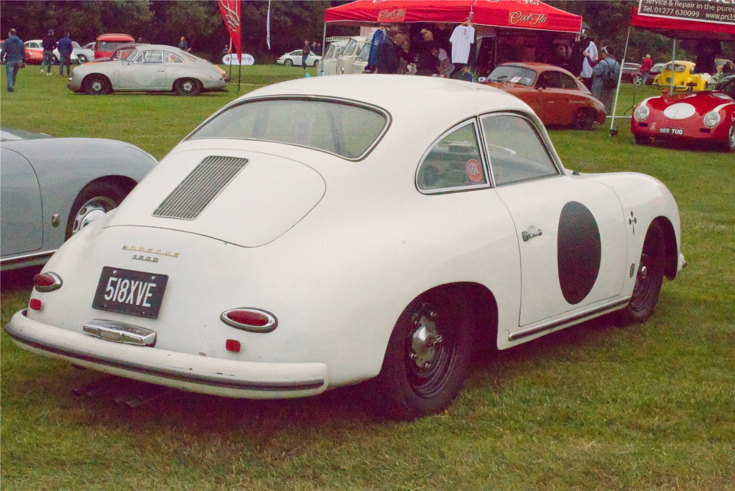 Outlaw style Porsche 356 at Classics at the Clubhouse - Aircooled Edition