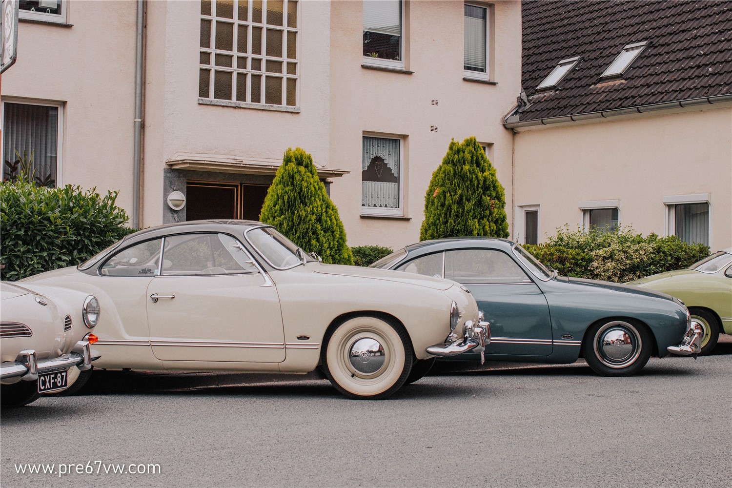 Karmann Ghias at Hessisch Oldendorf 2022