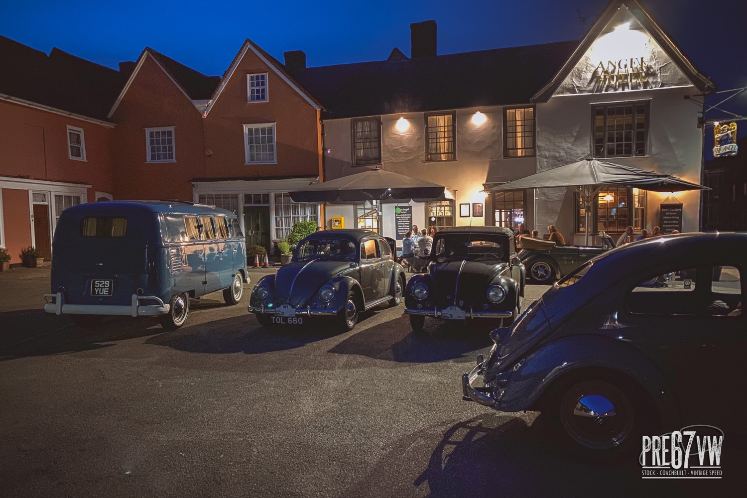 Friday Night at Lavenham Vintage VW Meeting 2023