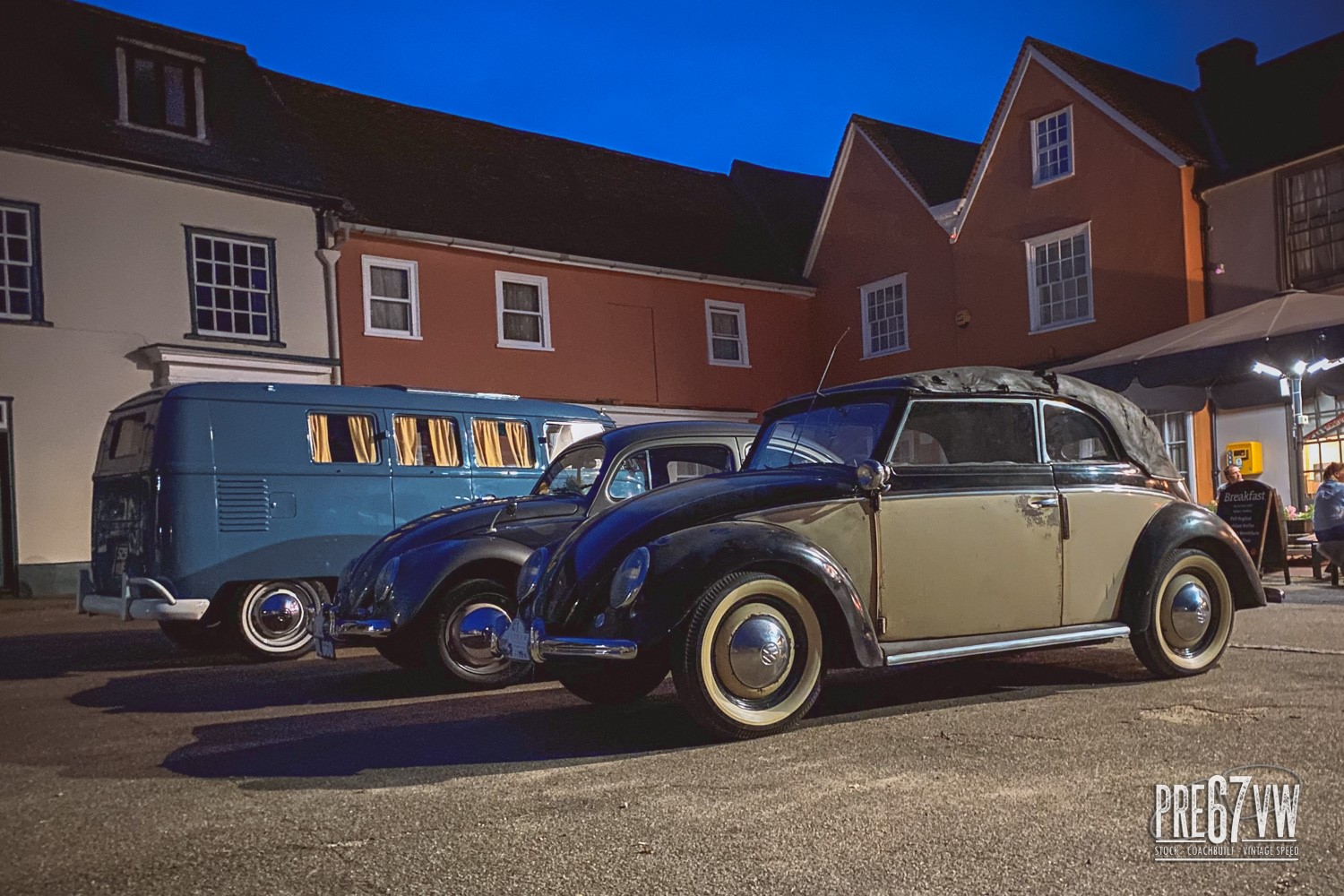 Friday Night at Lavenham Vintage VW Meeting 2023