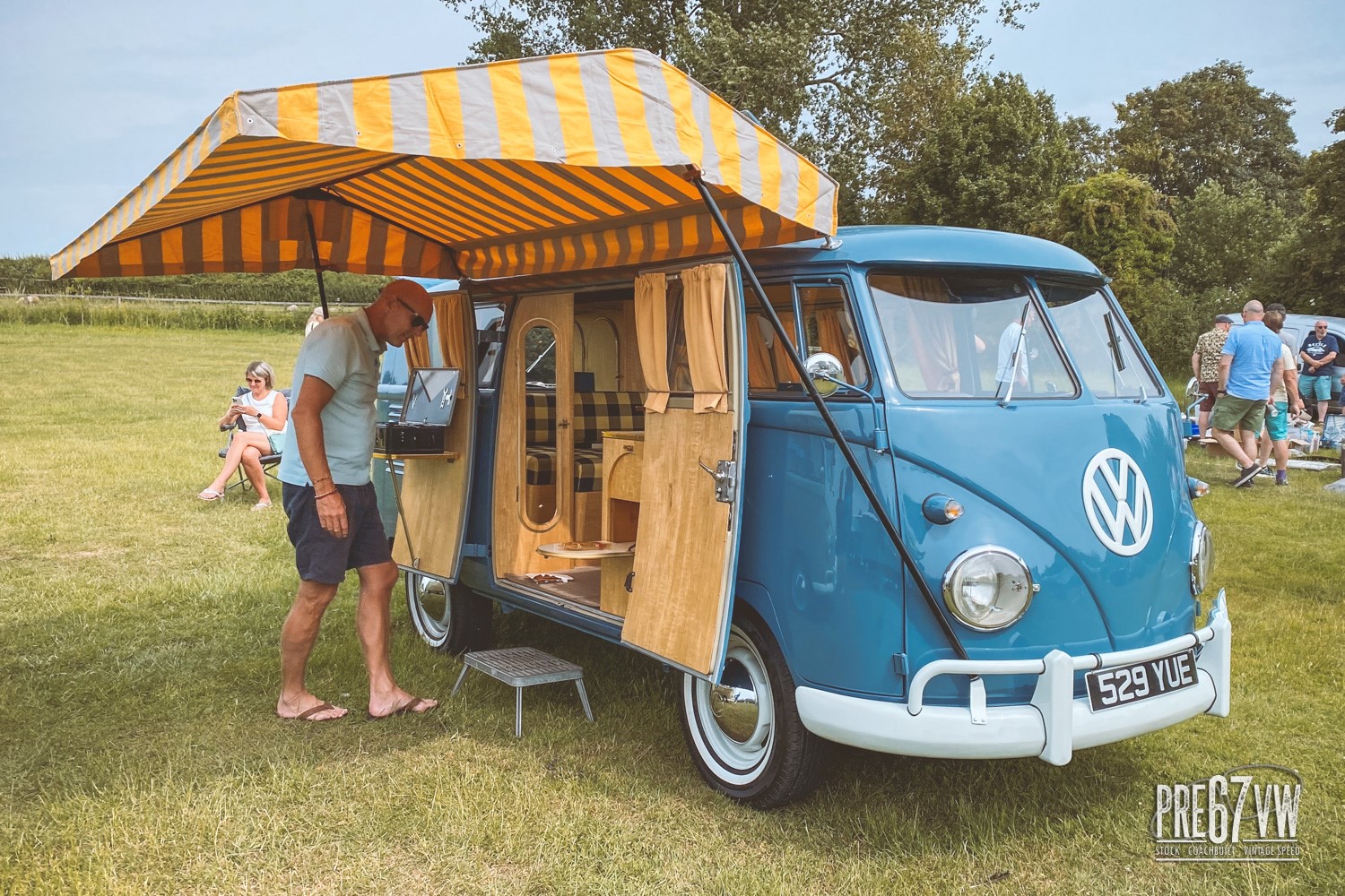 1959 Westfalia SO23 at Lavenham Vintage VW Meeting 2023