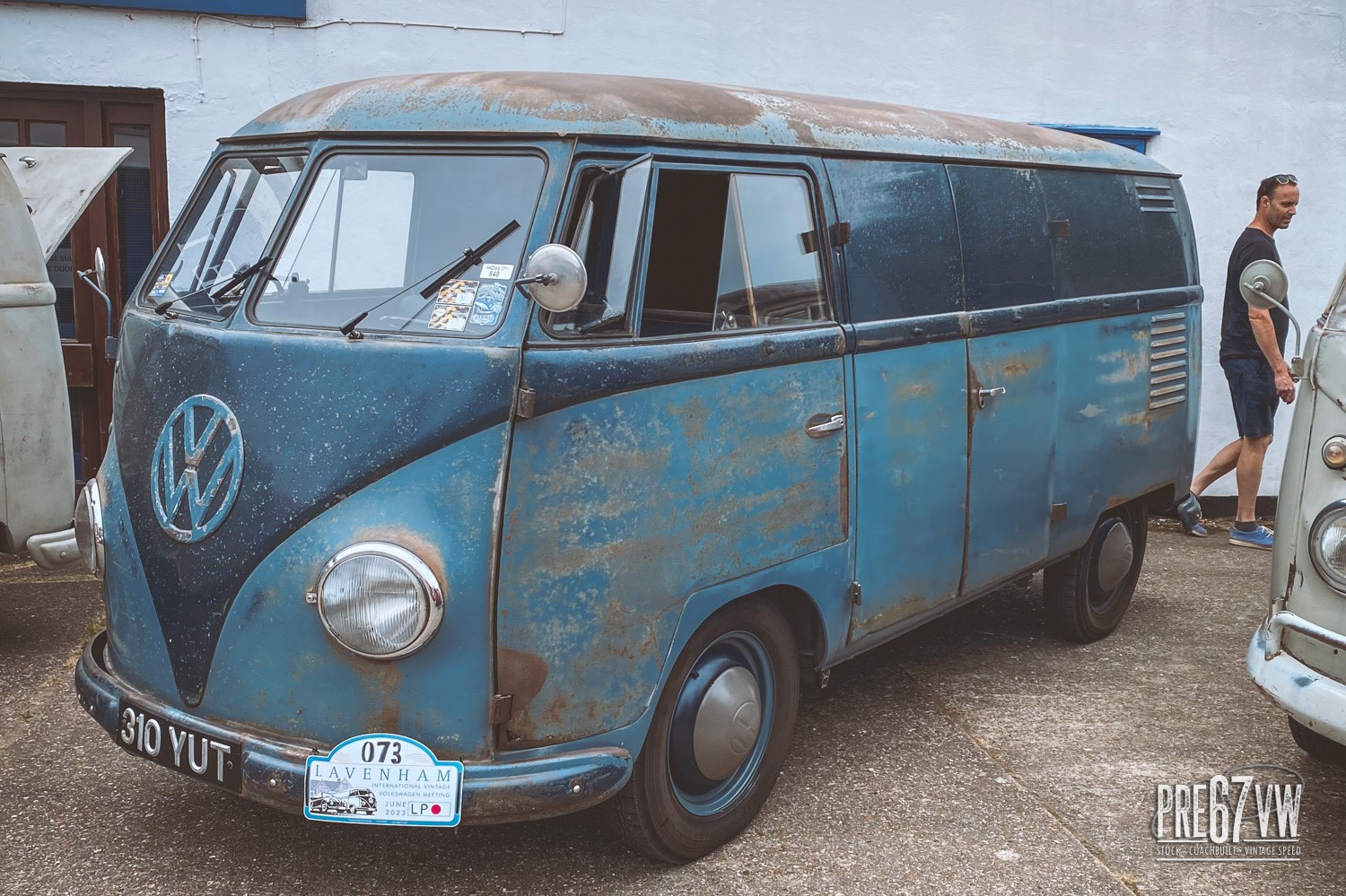 1954 Delivery Vehicle at Lavenham Vintage VW Meeting 2023