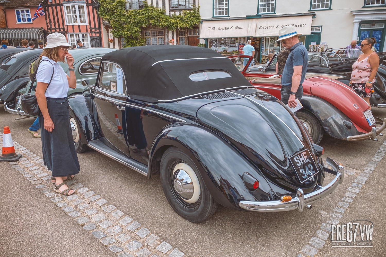 Hebmuller from London at Lavenham Vintage VW Meeting 2023
