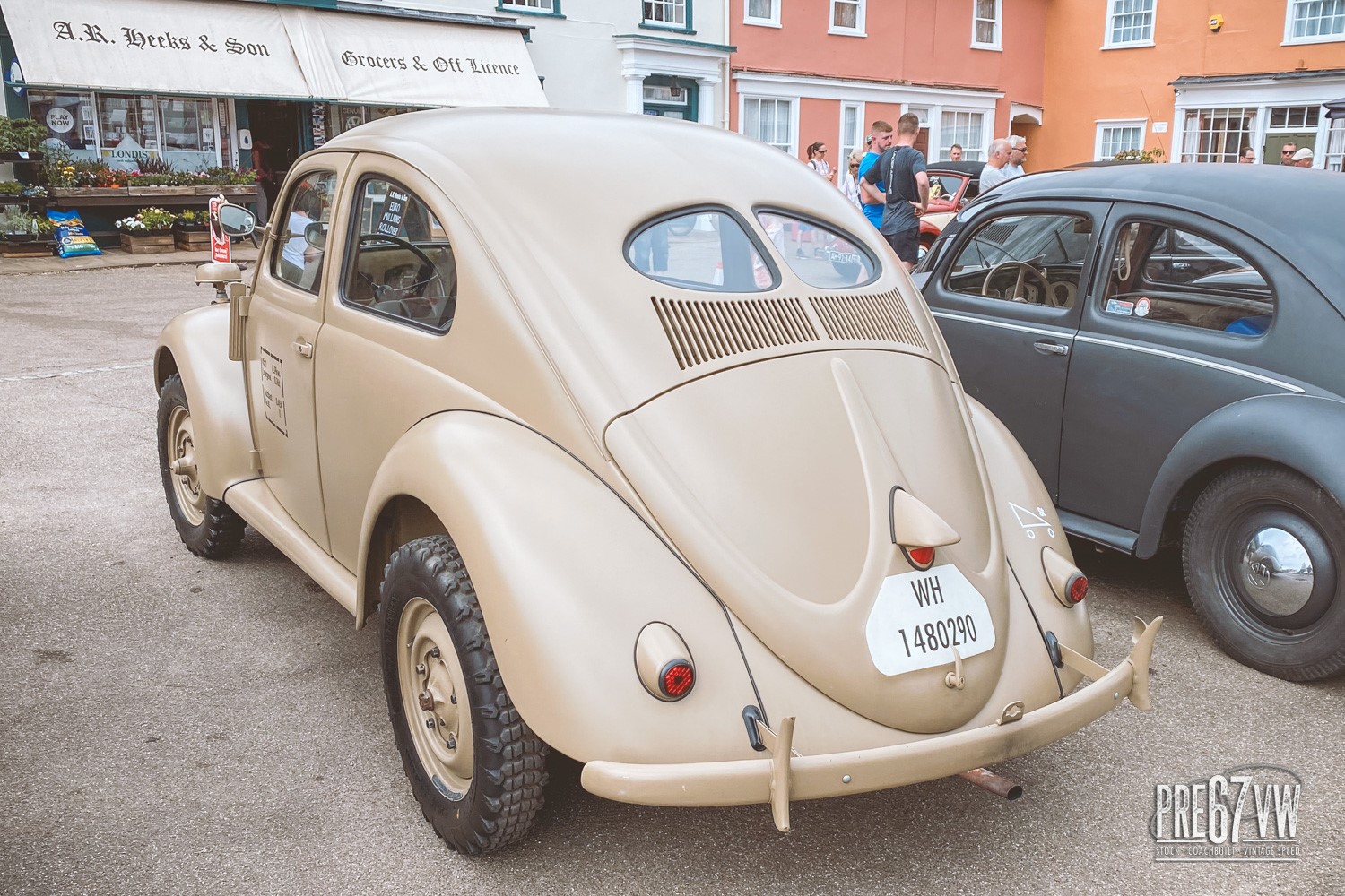 1943 Type 82E Käfer at Lavenham Vintage VW Meeting 2023