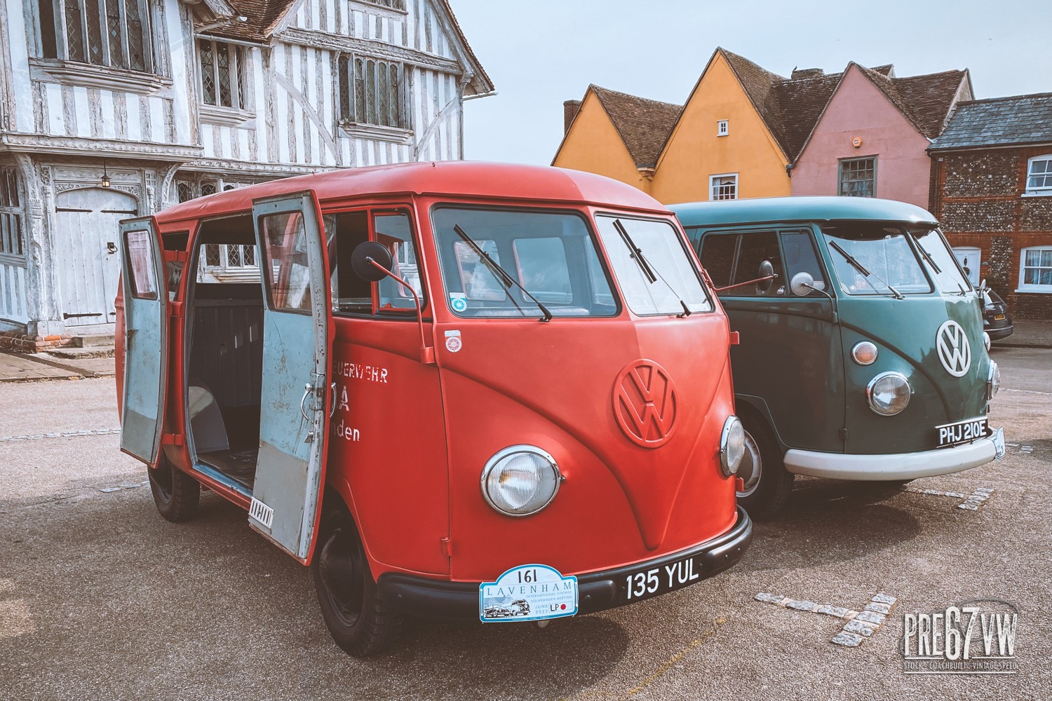 1953 Kastenwagen at Lavenham Vintage VW Meeting 2023