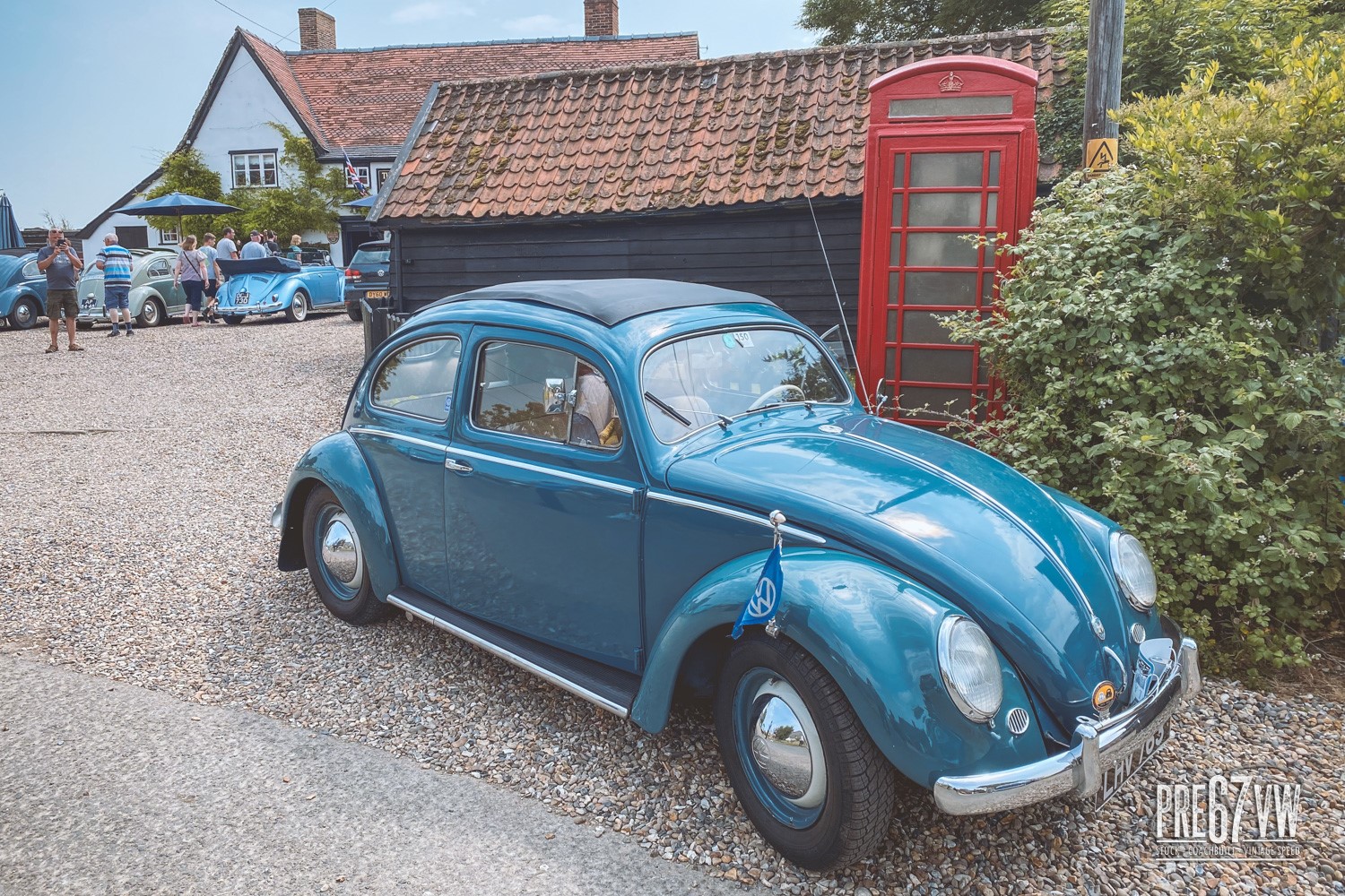 Sunday drive out at Lavenham Vintage VW Meeting 2023
