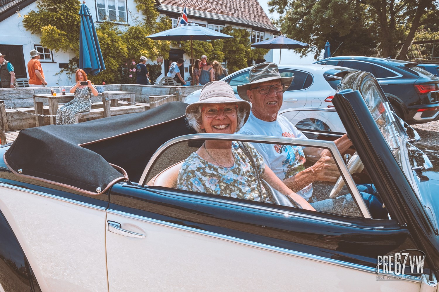 Sunday drive out at Lavenham Vintage VW Meeting 2023