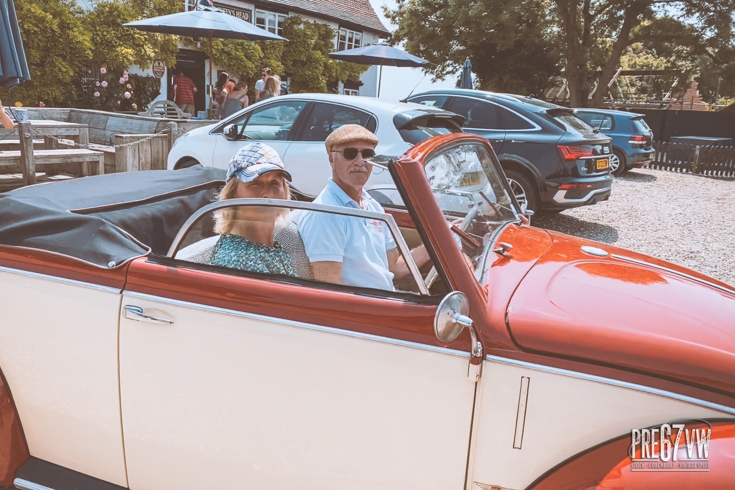 Sunday drive out at Lavenham Vintage VW Meeting 2023