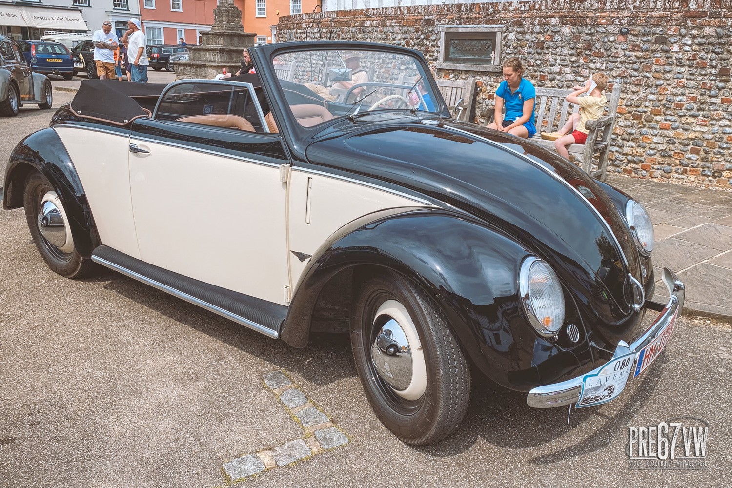 And back to the Market Place at Lavenham Vintage VW Meeting 2023