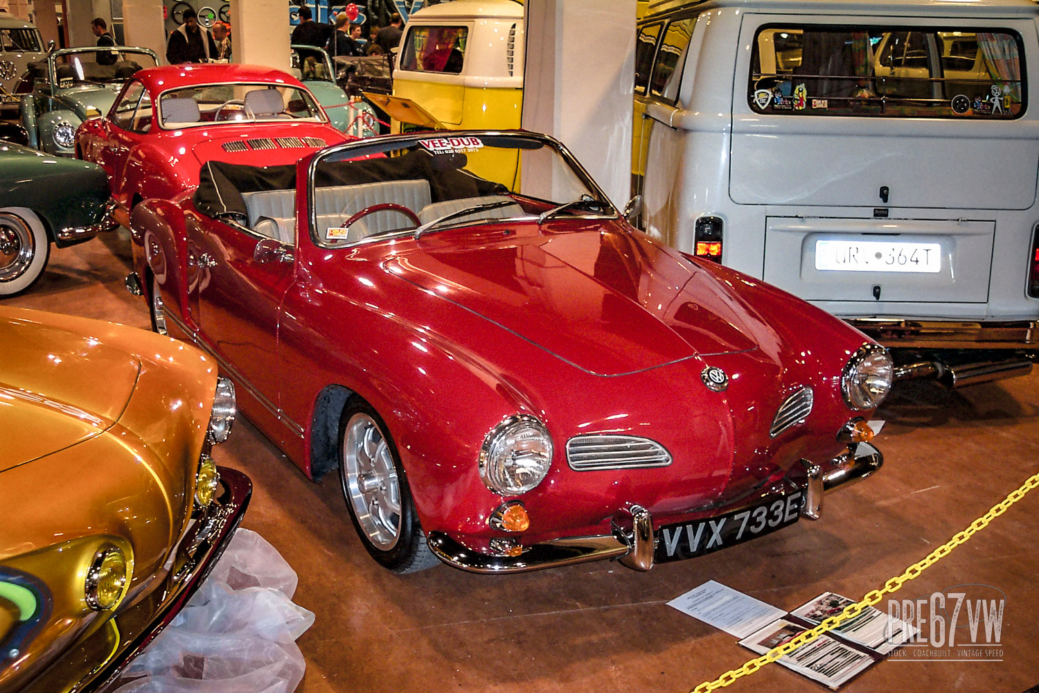 Karmann Ghia Convertible at National Volksworld Show 2003