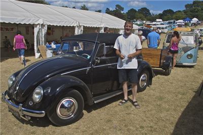 Oval cabrio with Westfalia trailer at Peppercorn 2010 - img_8965.jpg