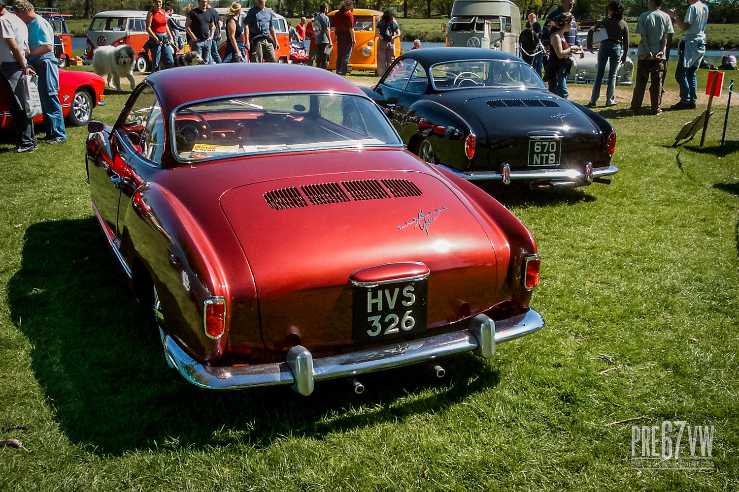 Lowlight Karmann Ghia at Stanford Hall 03