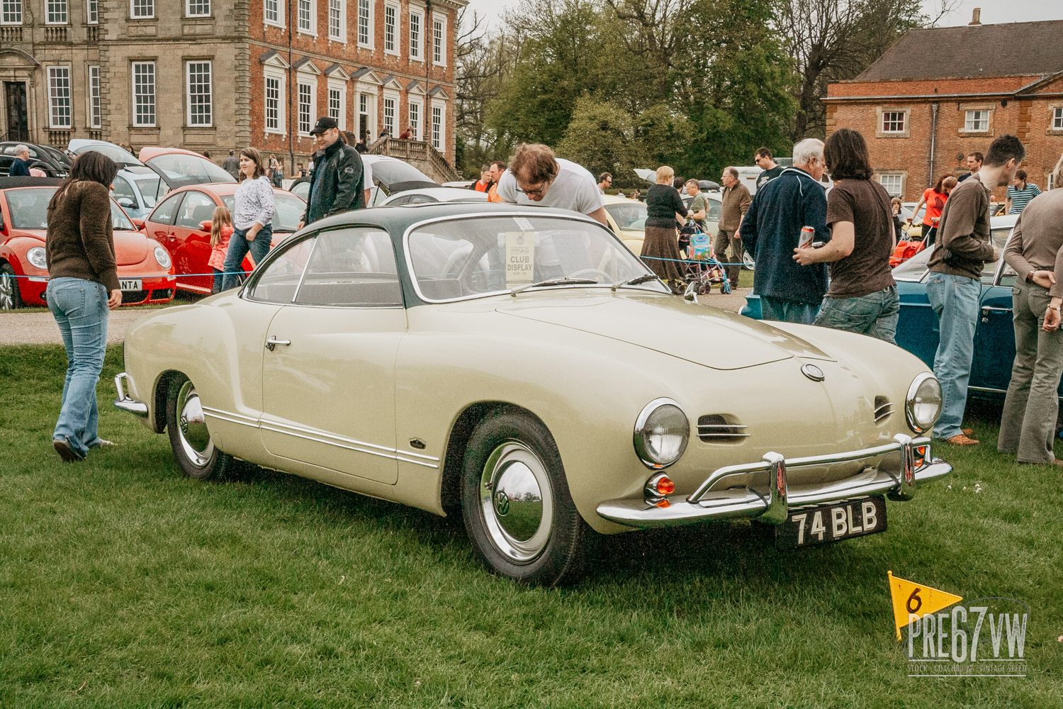 Lowlight Karmann Ghia at Stanford Hall 08