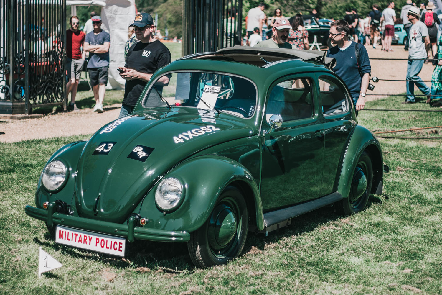 Military Police Split Beetle at Stanford Hall 2018