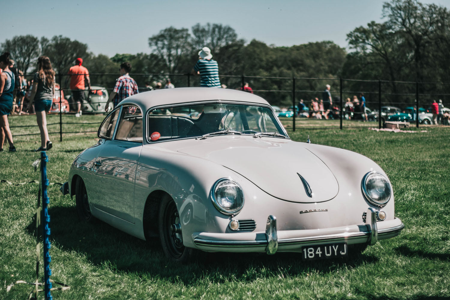 Porsche 356 at Stanford Hall 2018